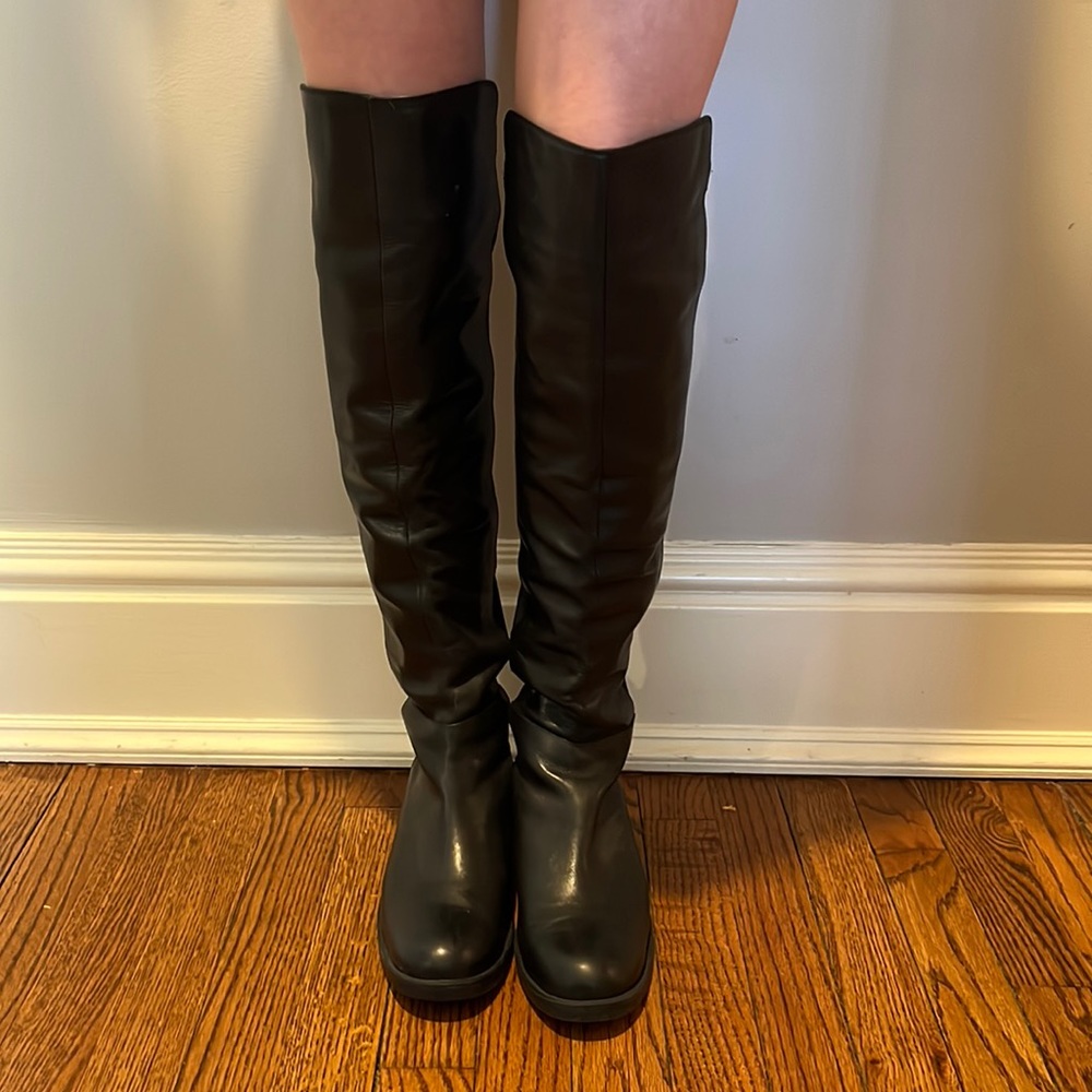 COPY - Black Over The Knee Boots (Waterproof)